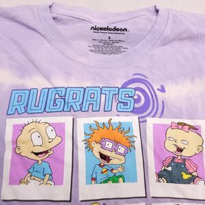 Rugrats Casual Crew Neck Short Sleeve Graphic T Shirt Adult Womens Size S Pink